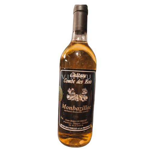 Languedoc Minervois Château Combe des Bois médaille or 2000 1998