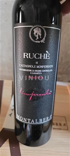Piedmont Wines Ruché di Castagnole Monferrato Montalbera L'Impronta 2019