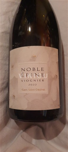 Alpy a Rhonské oblasti Rhodanské pahorkatiny Cave Saint-Désirat Noble Épine Viognier 2022