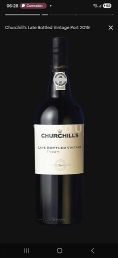 Portugali Portviini Churchill's Late Bottled Vintage 2019