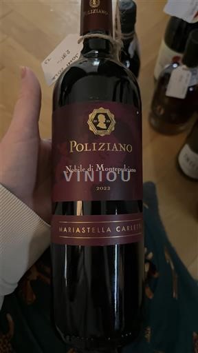 Toskánsko Vino Nobile di Montepulciano Poliziano Mariastella Carletti 2022