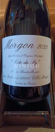 Beaujolais Morgon Jean Foillard Côte du Py 2023