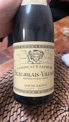Beaujolais Beaujolais Villages Louis Jadot Combe aux Jacques 2020