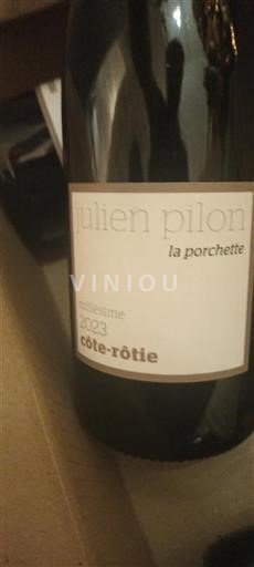 Rhône Valley Côte-Rôtie Julien Pilon La Porchette 2023