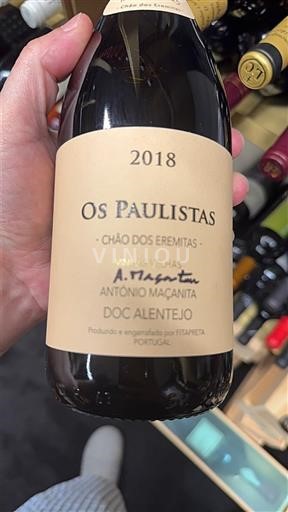 Alentejo Chão dos Eremitas Os Paulistas 2018