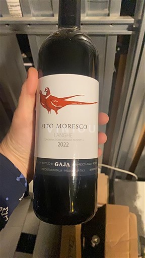 Piedmont Wines Langhe Gaja Sito Moresco 2022
