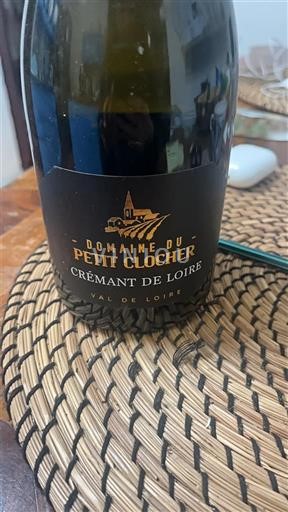 Thung lũng sông Loire Crémant-de-loire Domaine Petit Clocher Không niên vụ