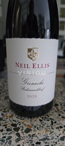 Pobrežní oblast Swartland Neil Ellis Grenache Piekenierskloof ward 2020