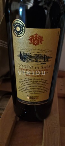 Puglia Primitivo di Manduria Ronco di Sassi Riserva 2022