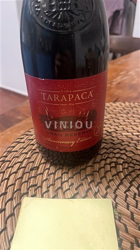 Thung lũng Maipo Maipo Alto Viña Tarapacá Gran Reserva Anniversary Edition Không niên vụ