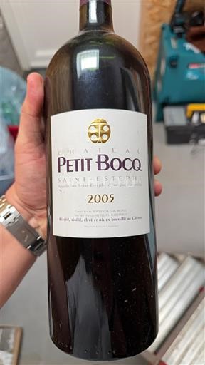Bordeaux Saint-Estèphe Château Petit Bocq 2005