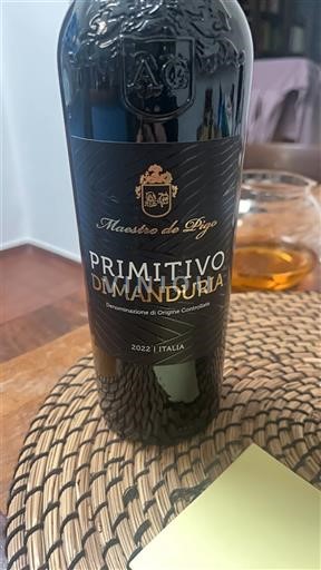 Pouilles Primitivo di Manduria Maestro de Pijo 2022