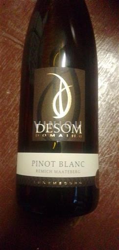 Luksemburška Mosela Domaine Desom Remich Maarteberg 2024