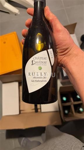 Burgundsko Rully Premier Cru Château Davenay Les Rabourcés 2018