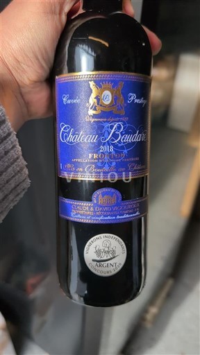 South West Fronton Château Baudare Prestige 2018