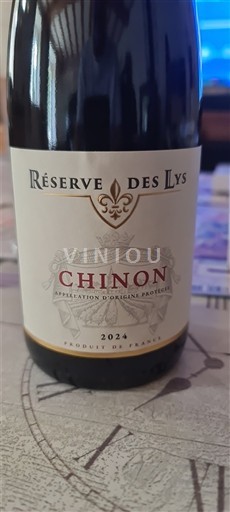 Údolí Loiry Chinon Réserve des Lys 2024