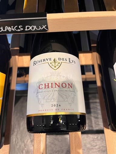 Thung lũng sông Loire Chinon Réserve des Lys 2024