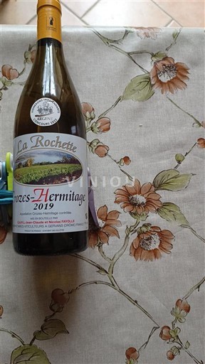 Rhônen laakso Crozes-Hermitage La Rochette 2019