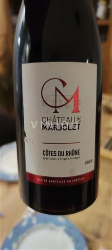 Rhône-dalen Côtes-du-Rhône Château Marjolet 2023