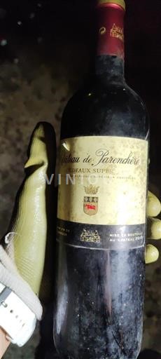 Bordeaux Bordeaux Supérieur Château Parenchère 2015