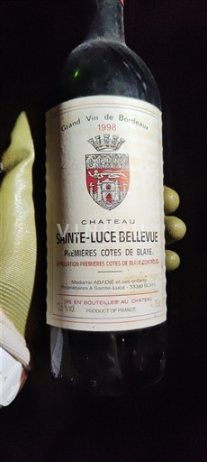 Bordeaux Không được chỉ định Château Sainte-Luce Bellevue 1998