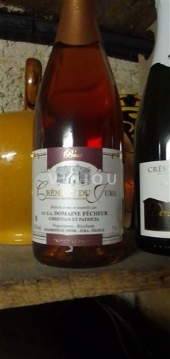 Jura Crémant-do-jura Domaine Pécheur Não Sazonado