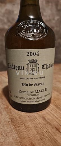 Jura Château-chalon Domaine Macle 2004