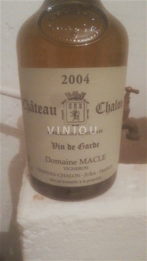Jura Château-Chalon Domaine Macle 2004