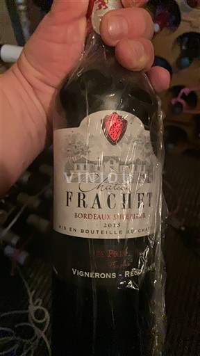 Bordeaux Bordeaux Supérieur Château Frachet 2018