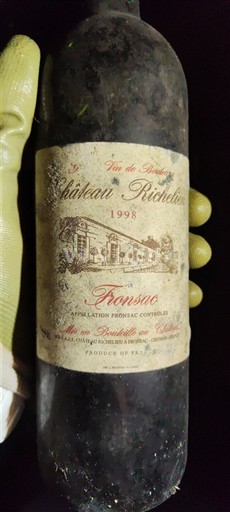 Bordeaux Fronsac Château Richelieu 1998