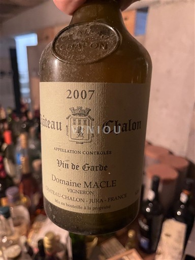 Jura Château-Chalon Domaine Macle 2007