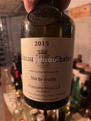 Jura Château-Chalon Domaine Macle 2015