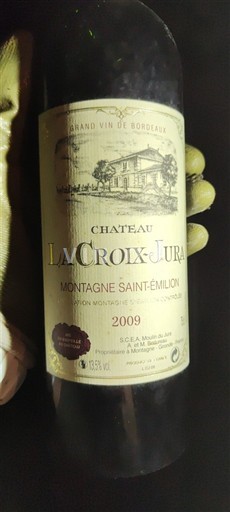 Bordeaux Montagne-saint-émilion Château La Croix Jura 2009