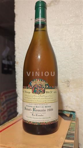 Bourgogne Saint-Romain Domaine Le Bout du Monde La Combe 2006
