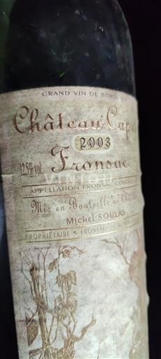 Bordeaux Fronsac Château Capet 2003