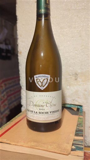 Burgundi Mâcon ja Mâcon-kylät Domaine Chene La Roche Vineuse 2015