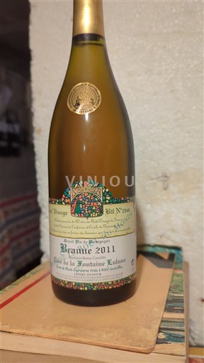 Bourgogne Beaune Domaine Le Bout du Monde Clos de la Fontaine Lulune 2011