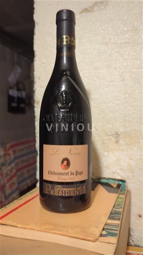Rhônen laakso Châteauneuf-du-Pape Domaine La Présidente Le Nonce 2008