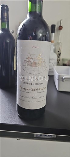 Bordeaux Lussac-saint-émilion Château Parc de Haut-Mouleyret 1995