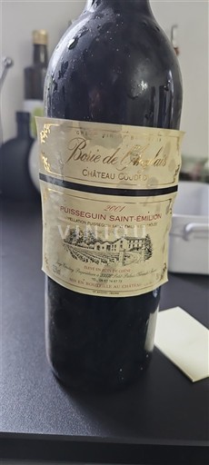 Bordéus Puisseguin-saint-émilion Château Coudert Bois de Coulais 1974