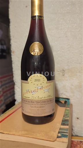 Bourgogne Hautes Côtes de Beaune Domaine Le Bout du Monde Les Fougères - Lionel Dufour 2011