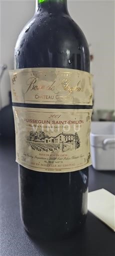 Burdeos Puisseguin-saint-émilion Château Couderc Baron des Anglais 2001