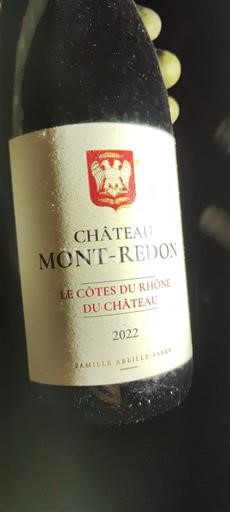 Rhônedalen Côtes du Rhône Château Mont-Redon Le Côtes du Rhône du Château 2022