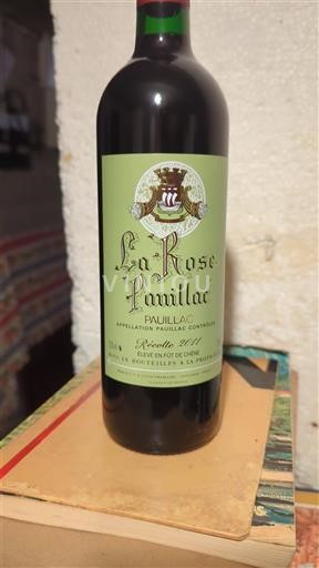 Bordeaux Pauillac La Rose Pauillac Récolte 2011 2011