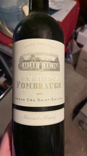 Bordeaux Saint-Émilion Grand Cru Grand Cru Château Fombrauge 2004