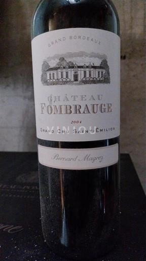 Бордо Сент-Емільйон Гран Крю Grand Cru Château Fombrauge 2004