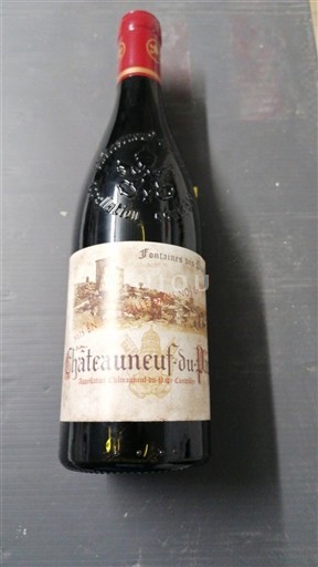 Rhône Valley Châteauneuf-du-Pape Fontaines des Papes 2010