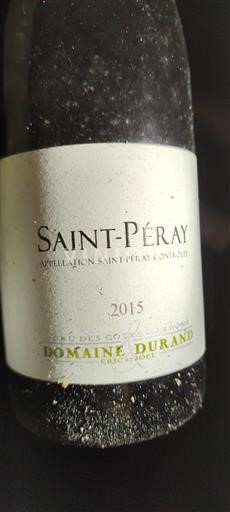 Thung lũng Rhône Saint-Péray Domaine Durand 2015