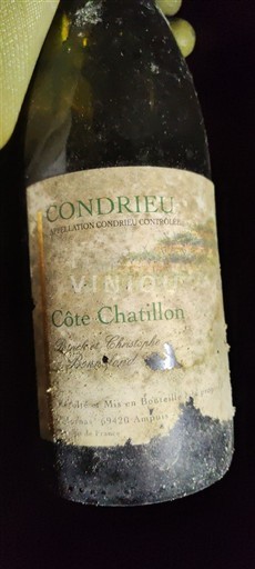 Rhône Valley Condrieu Christophe Bouillard Côte Chatillon 1998