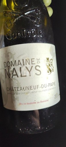 Valle del Ródano Châteauneuf-du-Pape. Domaine Nalys 2014